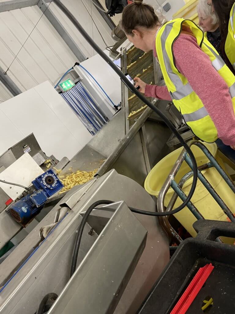 Community Food Research team visit to Tamar Fresh Saltash Food Plymouth