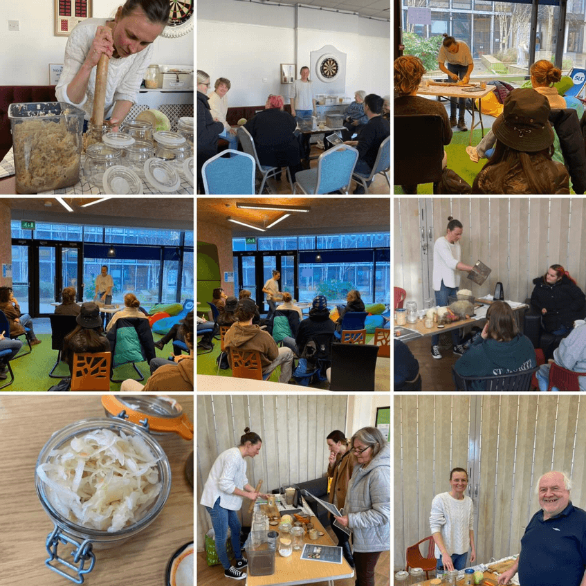 A fermentation workshop with Joanna Ruminska.